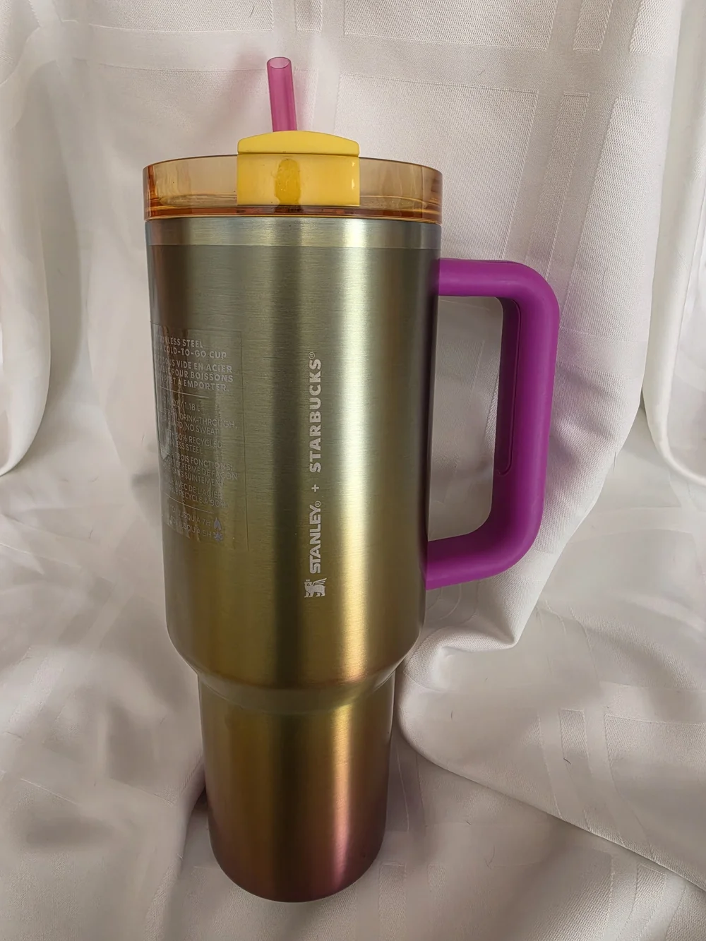 Starbucks Stanley  Gradient Steel 40 oz  Travel Mug